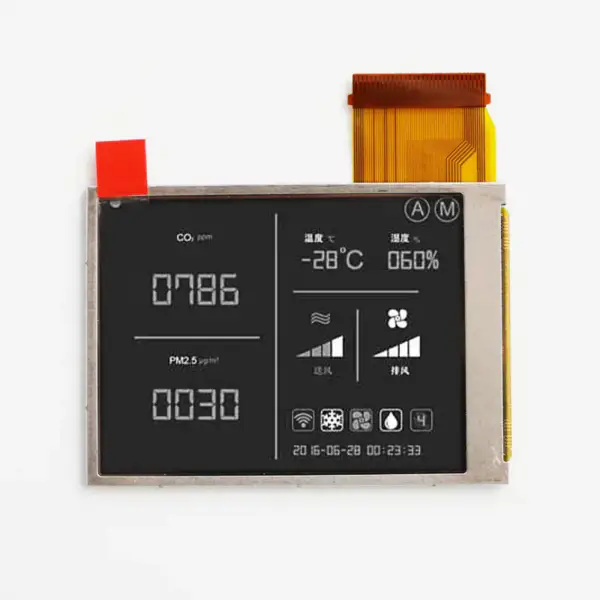 Substituição do painel LCD C0240QGLE-T CMEL