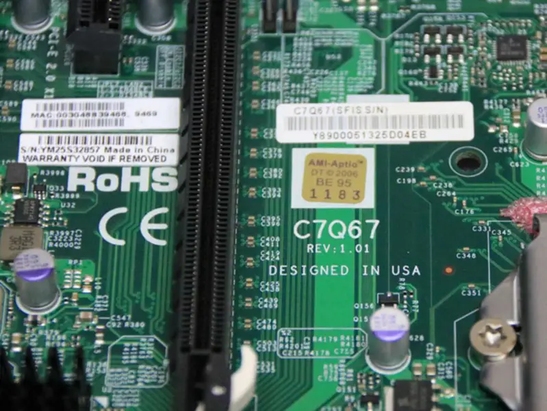 Carte mère SuperMicro C7Q67 pour équipement industriel supportant I3 I5 I7