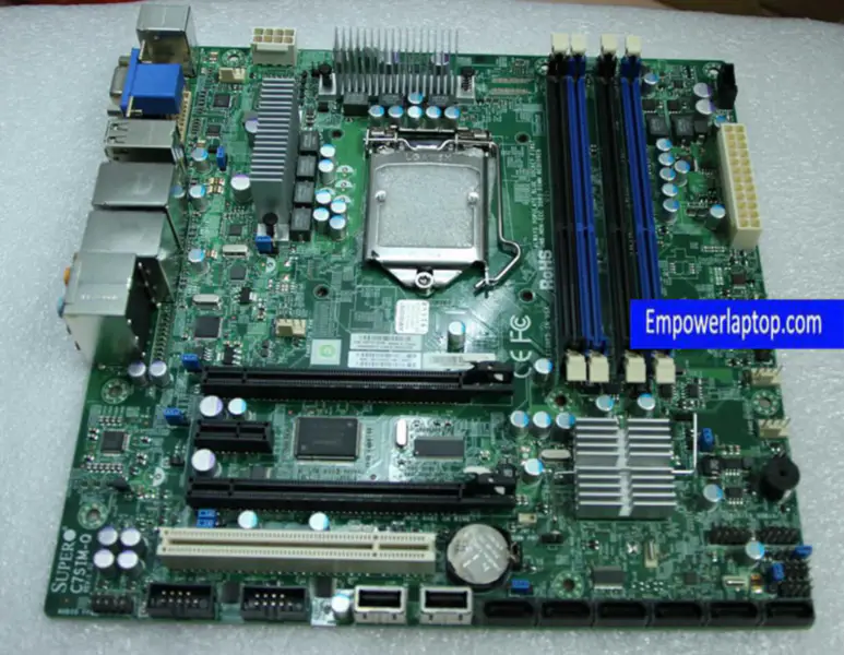 SuperMicro C7SIM-Q 1156-pins server moederbord Dual NIC ondersteunt I3 I5 I7 Xeon CPU