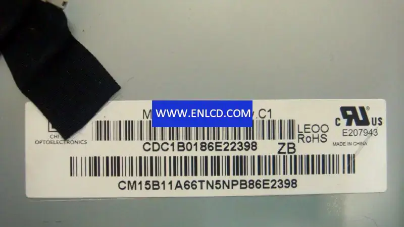 Remplacement du panneau LCD Innolux M156B1-L01 pour moniteur de bureau