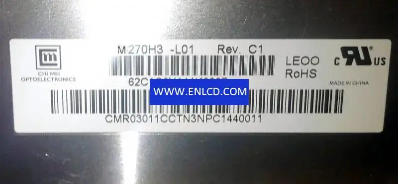 Remplacement du panneau LCD Innolux M270H3-L01 pour moniteur de bureau