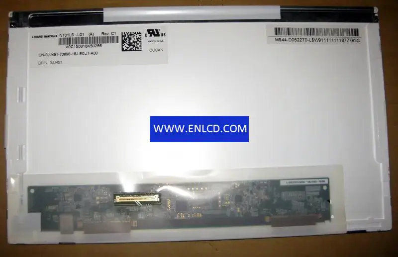 Netbook PC için N101L6-L01 Innolux LCD panel değişimi