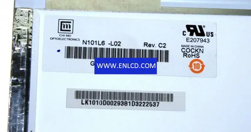 Innolux N101L6-L02 LCD panel for Netbook PC