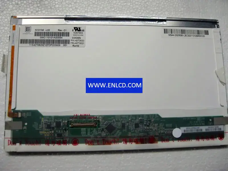 Remplacement du panneau LCD Innolux N101N6-L02 pour PC Netbook