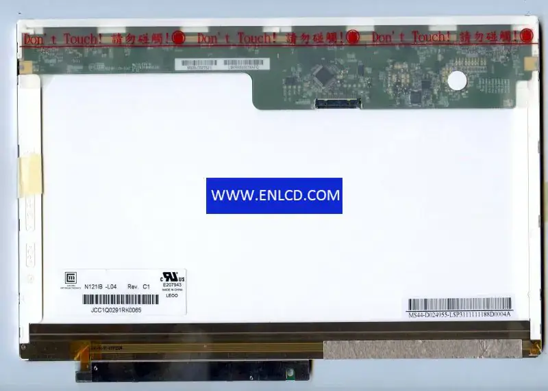 Remplacement du panneau LCD Innolux N121IB-L04 pour ordinateur portable