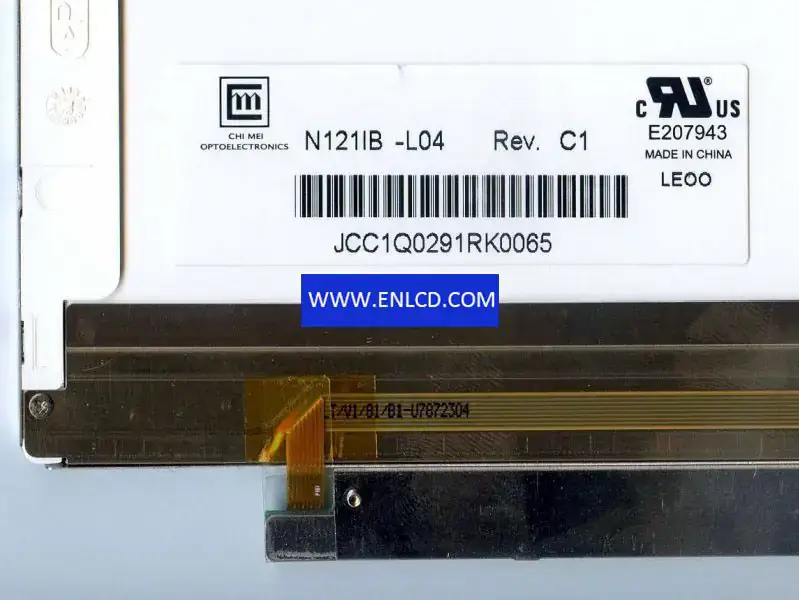Remplacement du panneau LCD Innolux N121IB-L04 pour ordinateur portable
