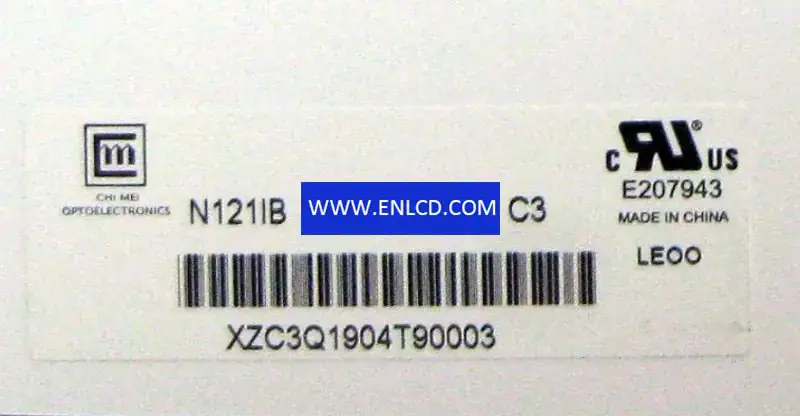 Remplacement du panneau LCD Innolux N121IB-L06 pour ordinateur portable