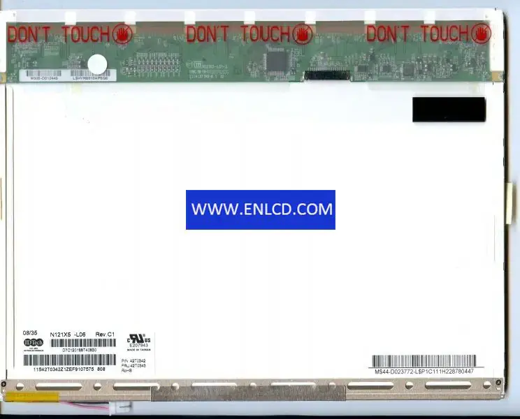 Remplacement du panneau LCD Innolux N121X5-L06 pour ordinateur portable