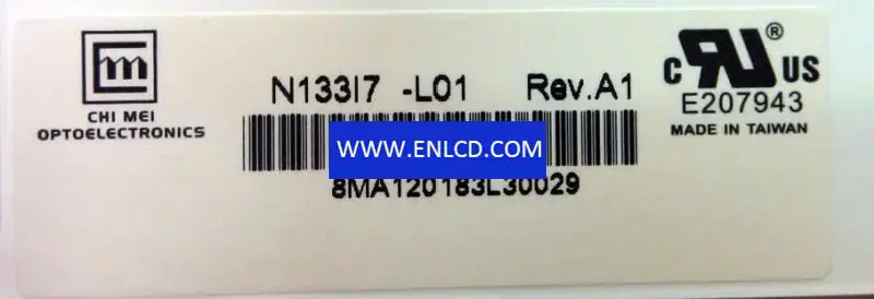 Remplacement du panneau LCD Innolux N133I7-L01 pour ordinateur portable