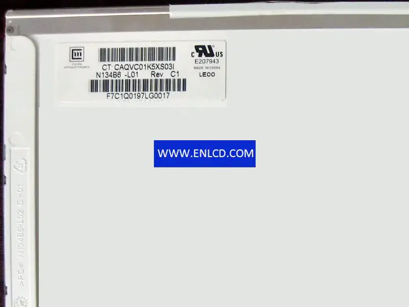 Remplacement du panneau LCD Innolux N134B6-L01 pour ordinateur portable