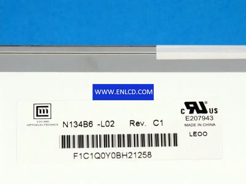 Remplacement du panneau LCD Innolux N134B6-L02 pour ordinateur portable