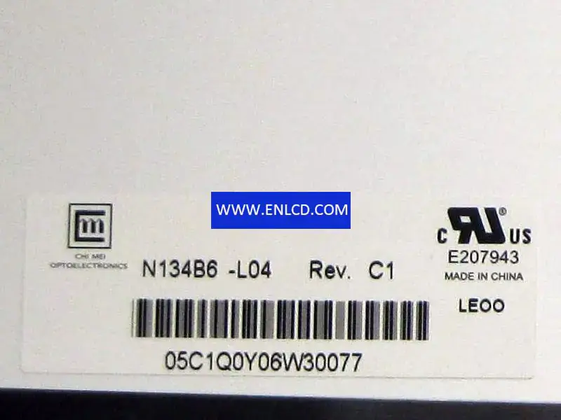 N134B6-L04 Innolux LCD パネル交換用ラップトップ