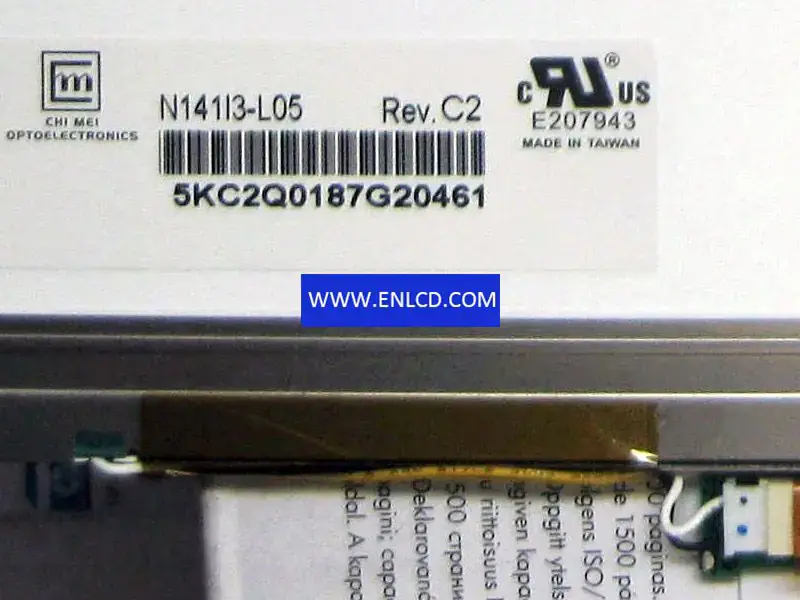 N141I3-L05 Innolux LCD パネル交換用ラップトップ