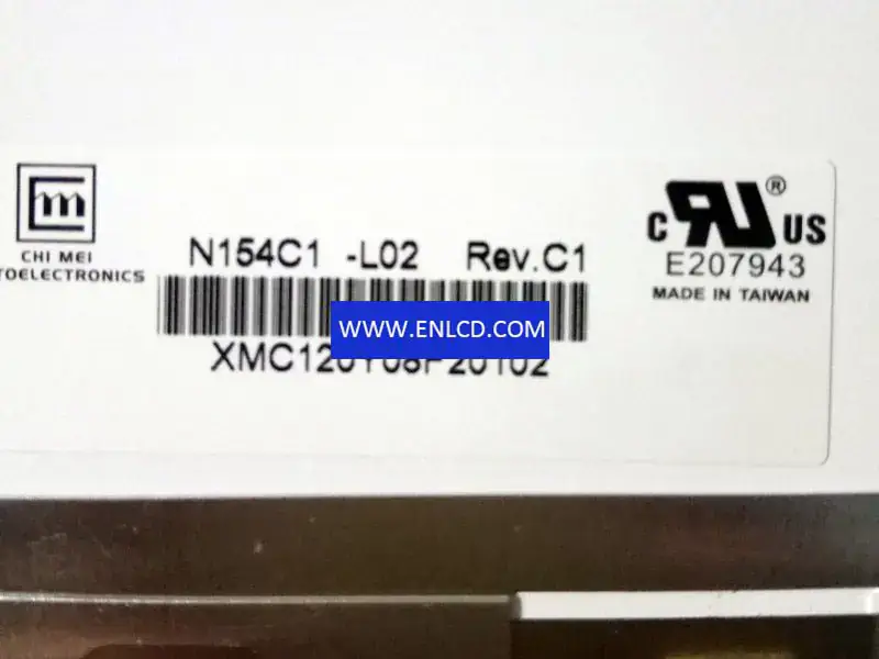 N154C1-L02 Innolux 筆記型電腦液晶面板更換零件