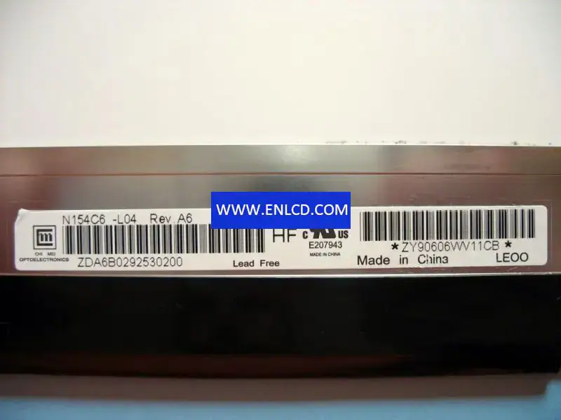 N154C6-L04 Innolux LCD panel replacement