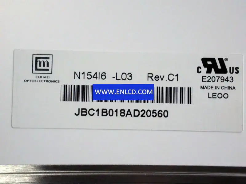 N154I6-L03 Innolux LCD パネル交換用ラップトップ