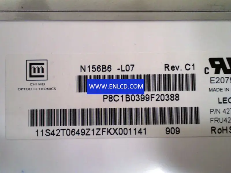 N156B6-L07 Innolux LCD パネルの交換