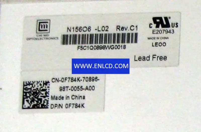 Innolux N156O6-L02 LCD panel