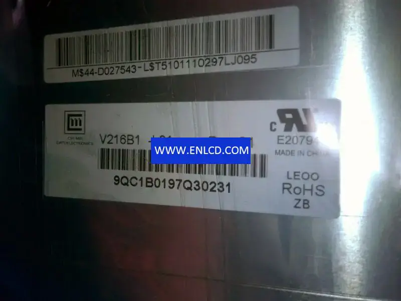 Substituição do painel LCD Innolux V216B1-L01 para aparelhos de TV