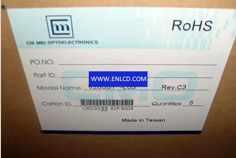 Remplacement du panneau LCD Innolux V260B1-L03 pour téléviseurs