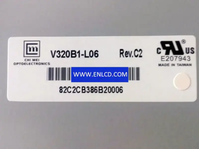 Remplacement du panneau LCD Innolux V320B1-L06