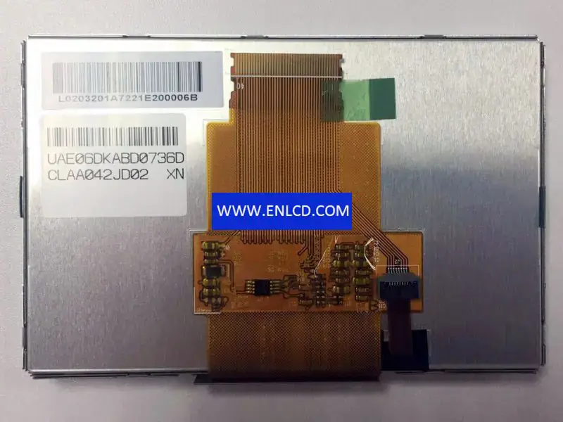 CLAA042JD02 XN CPT Wymiana panelu LCD