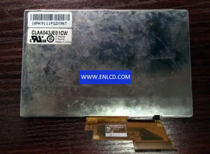 CLAA043JE01CW CPT LCD panelinin değiştirilmesi