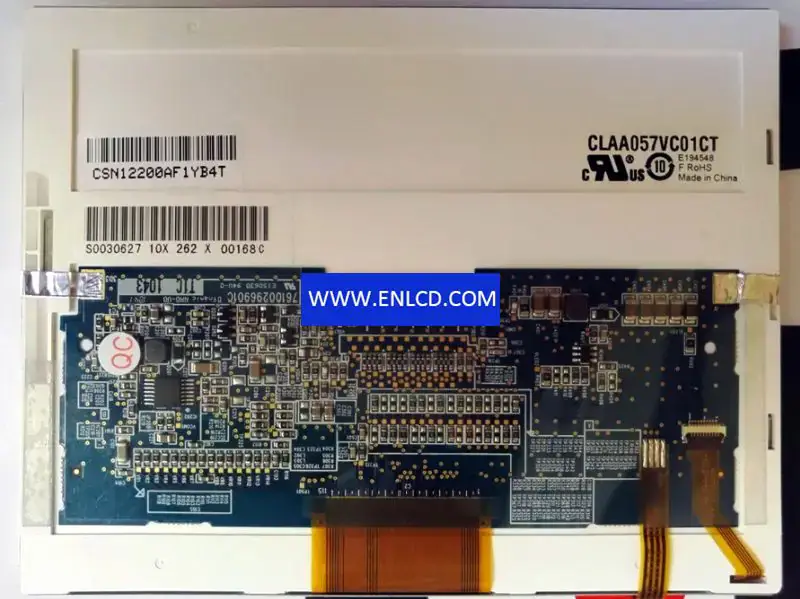 Substituição do painel LCD CLAA057VC01CT CPT para aplicação industrial