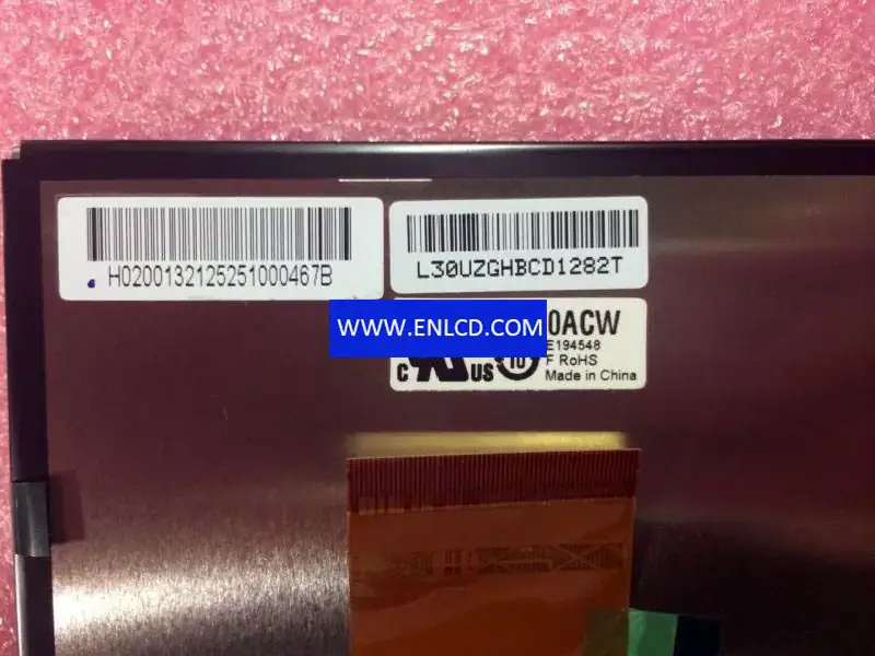 Remplacement du panneau LCD CLAA069LA0ACW CPT pour écran automobile