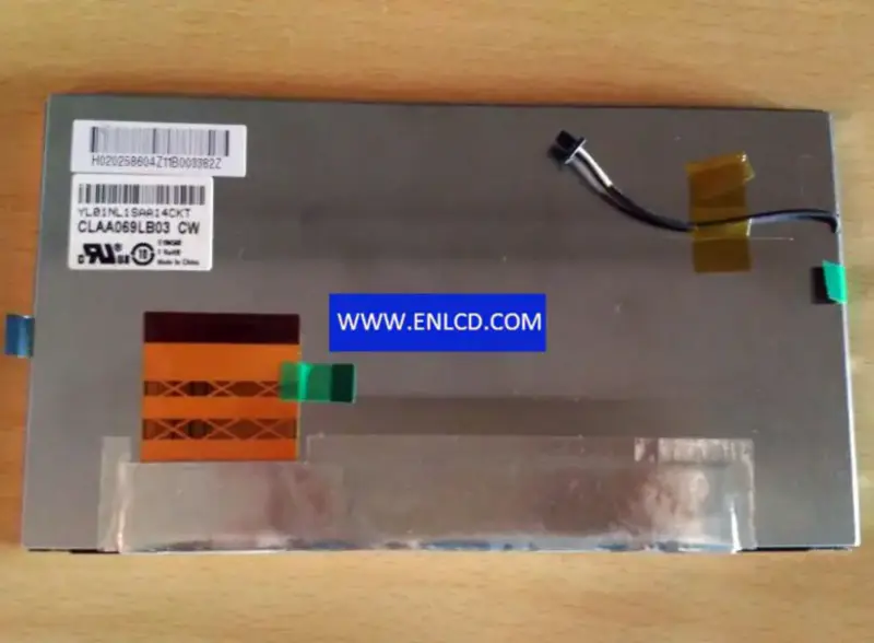 CLAA069LB03CW CPT LCD panel replacement for Automotive Display