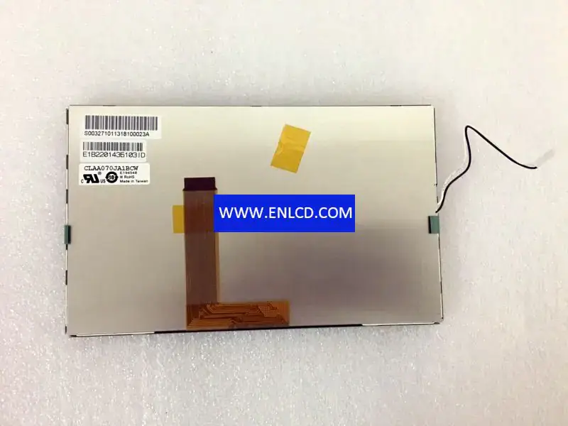 CLAA070JA1BCW CPT LCD panel replacement