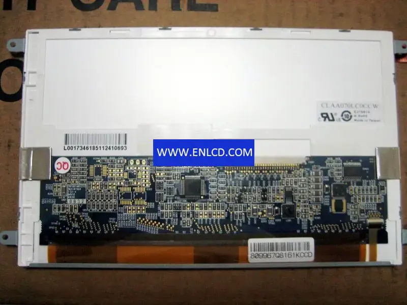 Remplacement du panneau LCD CLAA070LC0CCW CPT