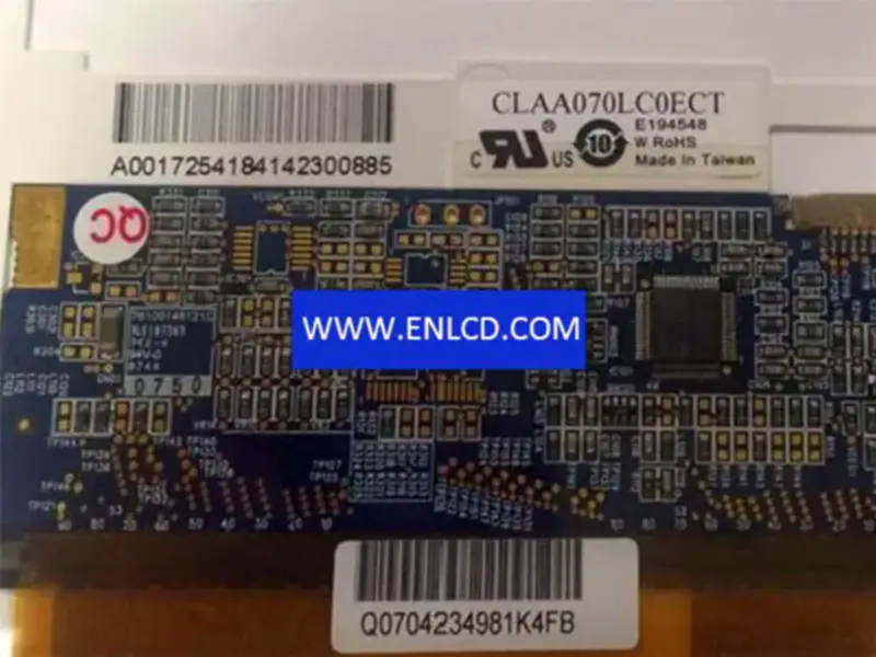 CLAA070LC0ECT MP4 PMP、MID UMPC 用 CPT LCD パネル交換品