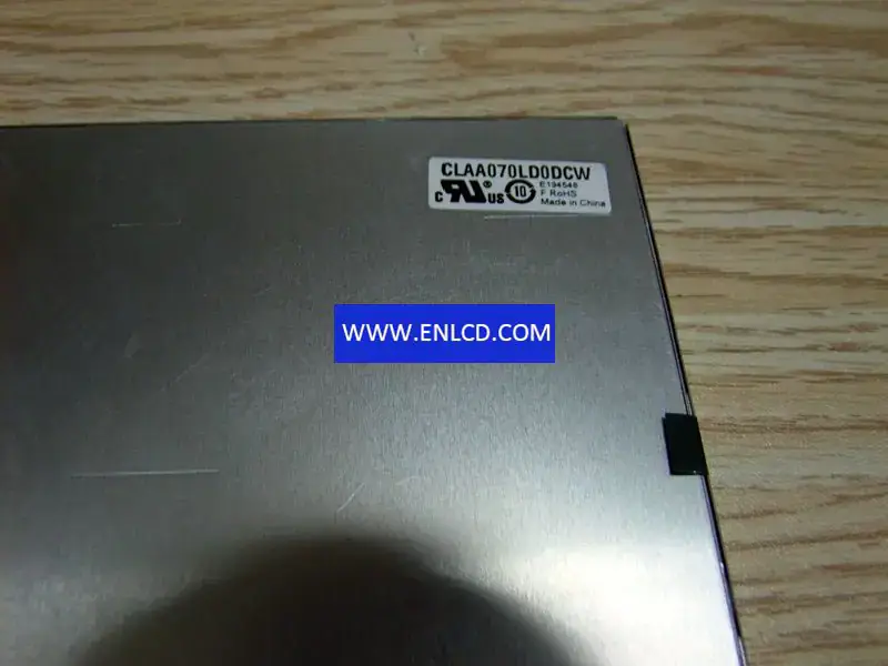 Remplacement du panneau LCD CLAA070LD0DCW CPT pour écran tactile