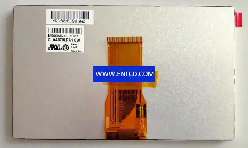 Wymiana panelu LCD CLAA070LFA1 CW CPT