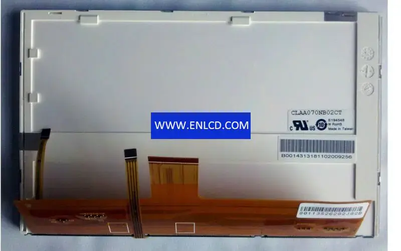 Remplacement du panneau LCD CLAA070NB02CT CPT