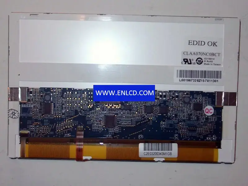 CLAA070NC0BCT CPT LCD 面板取代 MID UMPC、MP4 PMP