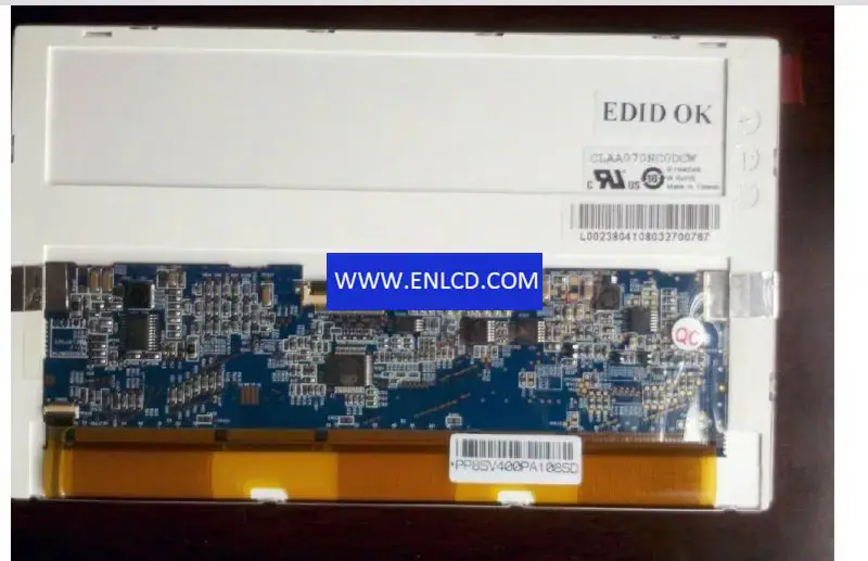 CLAA070NC0DCW Zamiennik panelu LCD CPT dla MID UMPC, Netbook PC