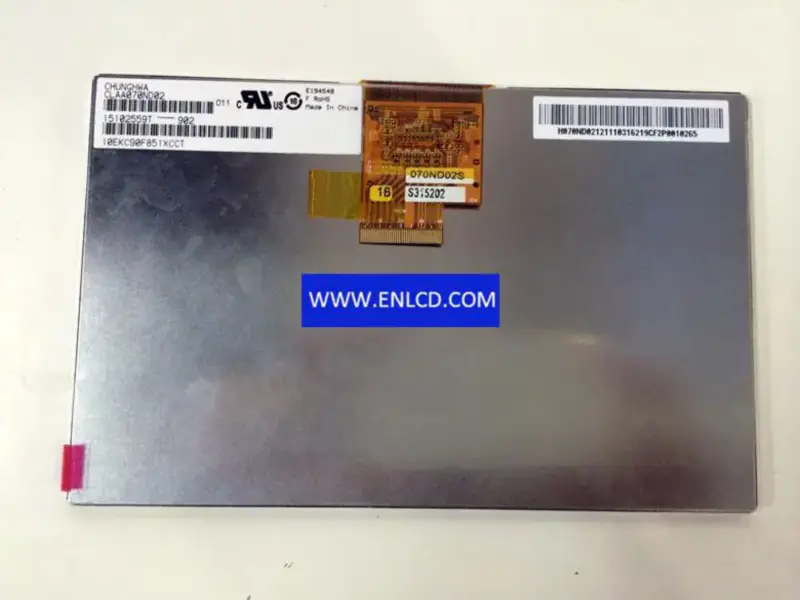 CLAA070ND02 CPT LCD 面板取代 MP4 PMP、MID UMPC