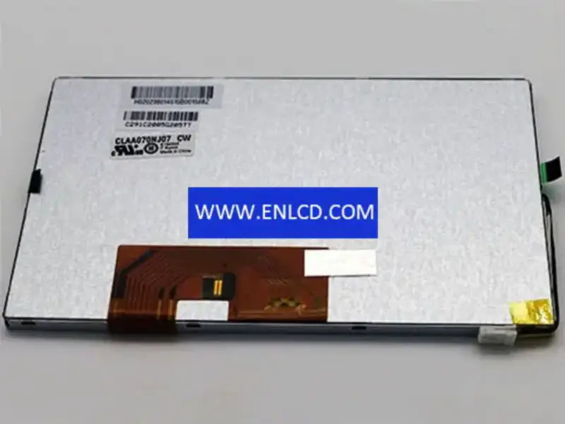 Remplacement du panneau LCD CLAA070NJ07CW CPT