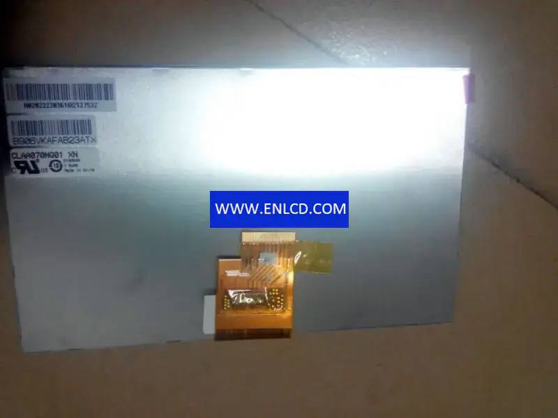 Remplacement du panneau LCD CLAA070NQ01 XN CPT