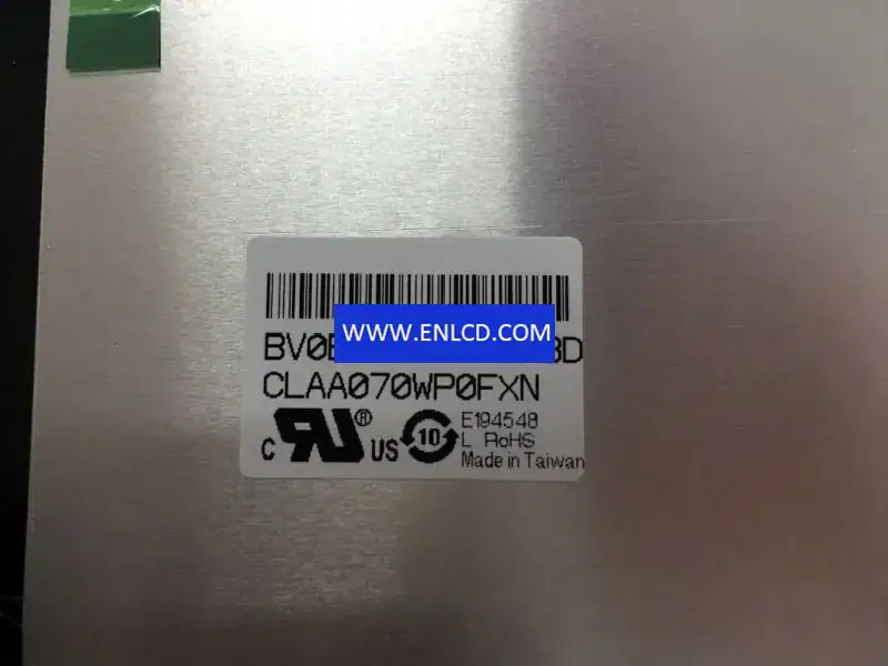 CLAA070WP0F XN CPT LCD panel replacement for Industrial Application