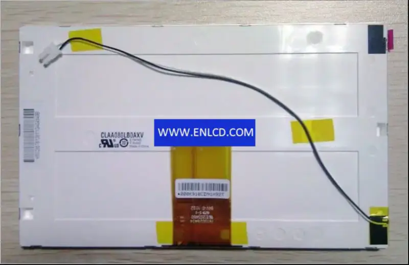 CLAA080LB0AXV CPT LCD 面板替代汽車顯示器