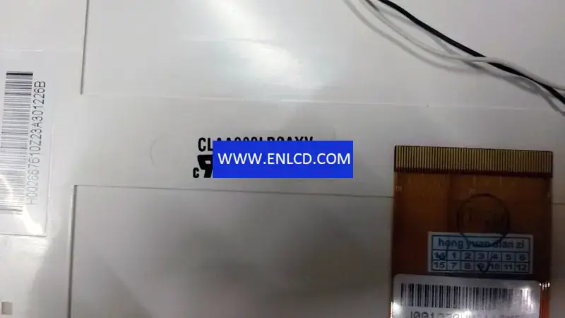 CLAA080LB0AXV CPT LCD 面板替代汽車顯示器