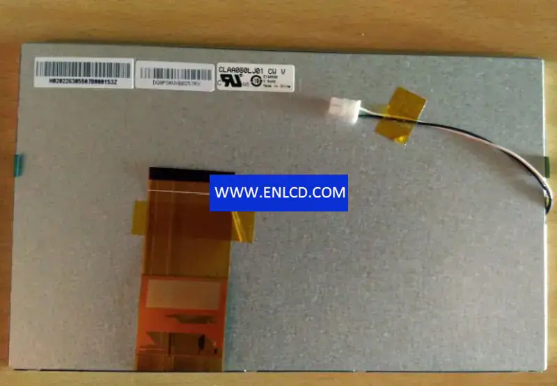 CLAA080LJ01CW CPT LCD パネルの交換