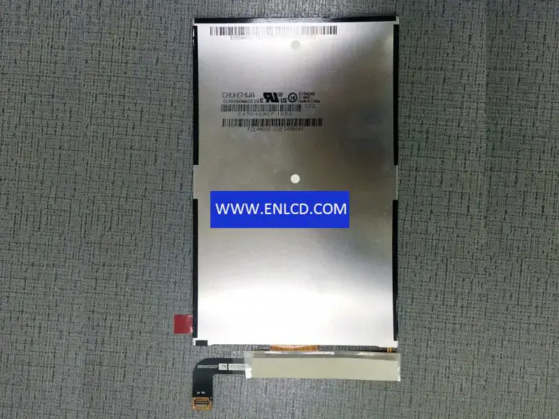 Remplacement du panneau LCD CLAA080WQ02 XG CPT pour Pad et tablette