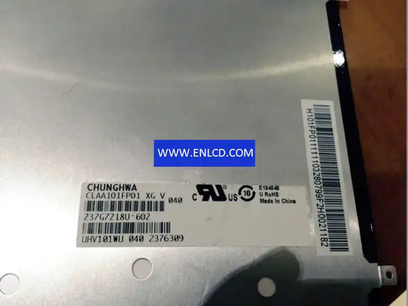 CLAA101FP01 XG CPT LCD panel replacement for Pad & Tablet