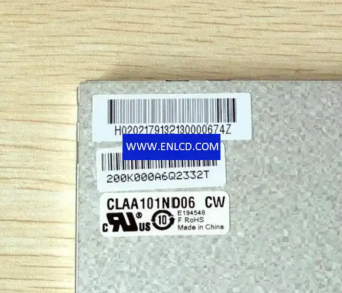CLAA101ND06CW CPT LCD panelinin değiştirilmesi