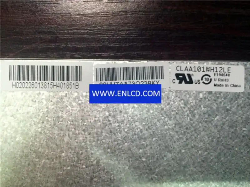 Remplacement du panneau LCD CLAA101WH12 LE CPT