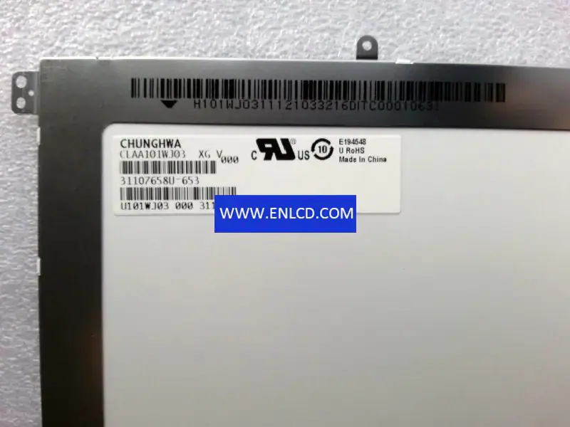 CLAA101WJ03 XG CPT LCD panel replacement for Pad & Tablet